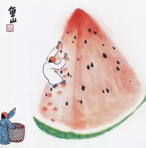 云姑娘吃瓜,云姑娘的瓜田奇遇记